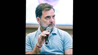 Congress leader Rhaul Gandhi