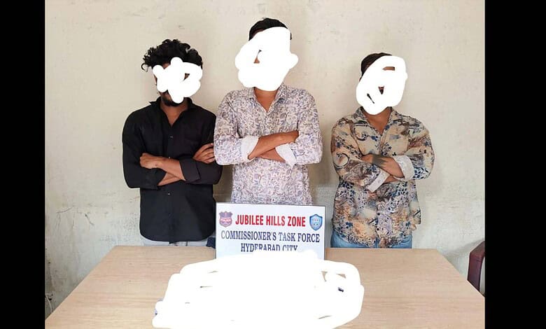The arrested accused