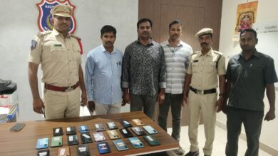 Pahadishareef police recover mobile phones