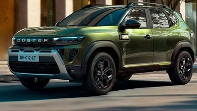 Renault Duster with 5-star safety rating in BNCAP, showcasing advanced safety features and modern design.