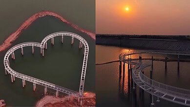 Telangana's first heart-shaped glass bridge to open near Hyderabad