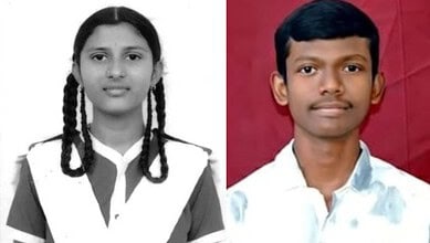 The top ten rankers among the TGTWREIS students secured between 579 and 587 marks out of 600 in the SSC 2026 exams held in March 2026.
