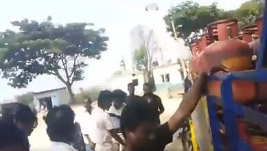 People steal LPG cylinders in Medak