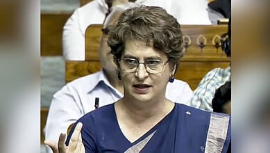 Priyanka Gandhi in Lok Sabha on Thursday