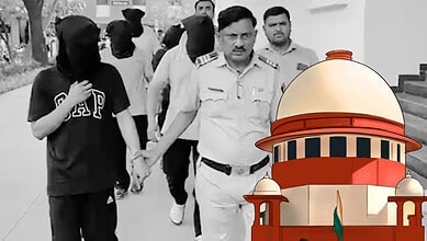 Police officers and individuals involved in the Nashik religious conversion case.