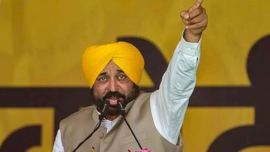 ED raids on Punjab minister during Mann's speech, highlighting concerns over democracy and political tens.