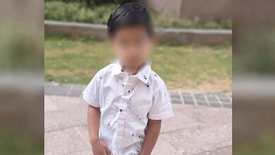 Child slipping into swimming pool in Hyderabad apartment, tragic accident.