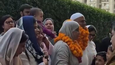 Hindu neighbours shower love on Muslim friends leaving for Haj 2026 in Ghaziabad, demonstrating unity and.