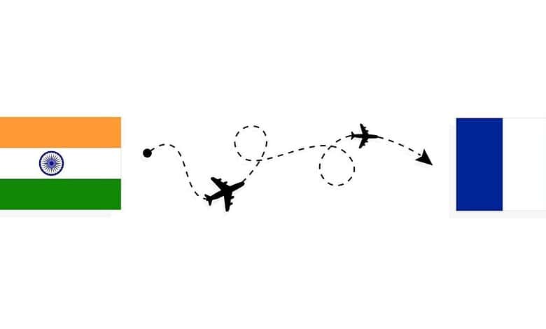 India and France travel