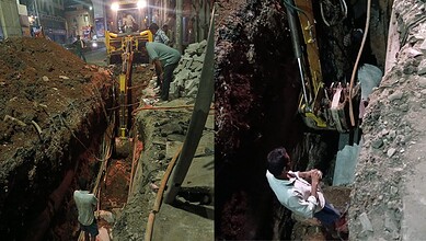 Hyderabad: After years of overflow problems in Yousufguda, sewer upgrade begins