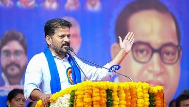 Telangana CM pays tributes to Ambedkar on birth anniversary.