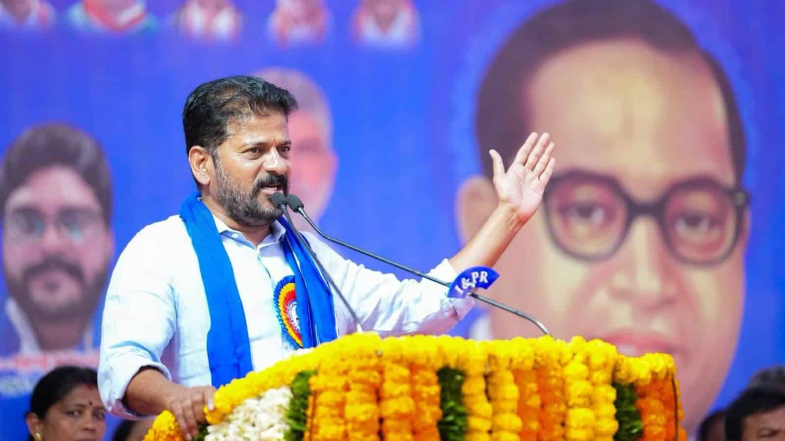 Telangana CM pays tributes to Ambedkar on birth anniversary.