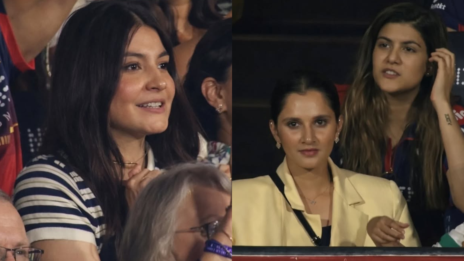 Anushka Sharma, Sania Mirza and Ananya Birla