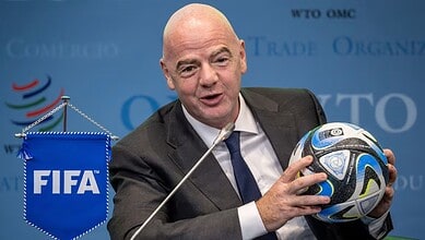 FIFA President Infantino speaks about Iran's assured participation in the upcoming World Cup despite ongo.