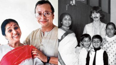 Asha Bhosle's partners and kids