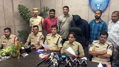 Arrest of a repeat offender involved in 73 cases for stealing Rs 1 lakh in Hyderabad. Police officials an.