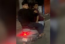 Triple riding youth create menace in Hyderabad