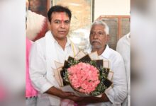 BRS working president KTR invites former Congress leader Jeevan Reddy to join the pink party.