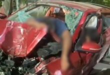 Laborers at Singareni mines get into car crash, one dead, three injured