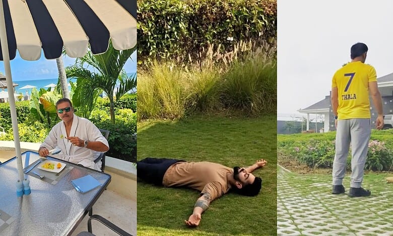 Inside the farmhouses of top Indian cricketers, showcasing luxury amenities and lush surroundings.