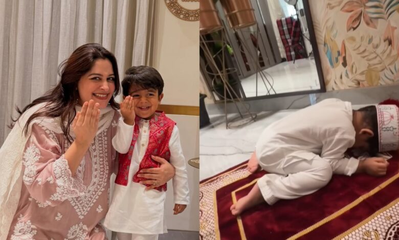 Dipika Kakar and son Ruhaan