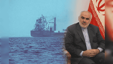 An Iranian official is summoned by India following an attack on Indian ships in the Strait of Hormuz, hig.