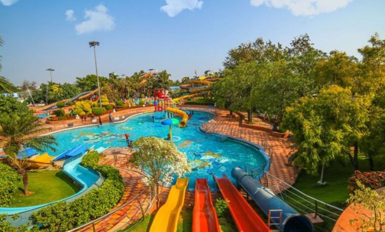 Jalavihar water park at Necklace road in Hyderabad