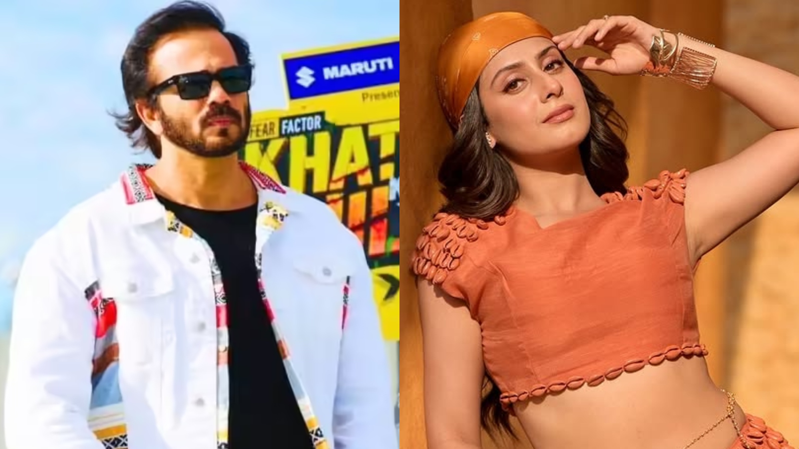 Rohit Shetty and Isha Malviya