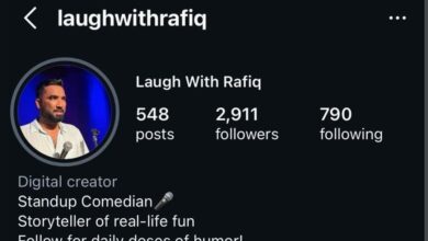 Image of standup comedian Rafiq from Andhra Pradesh.