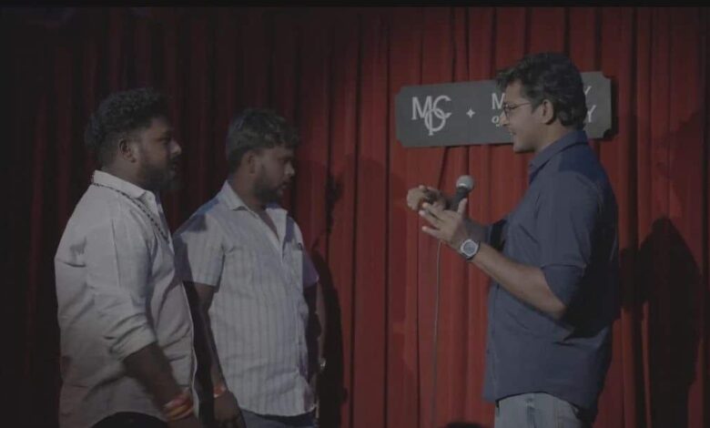 TDP supporters disrupt show of stand up comedian Sarat Uday