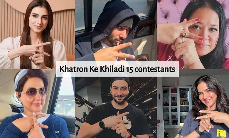 Khatron Ke Khiladi 15 contestants