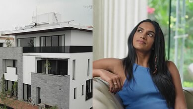 PV Sindhu's Hyderabad home