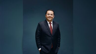 Rizwan Sajan, chairman of Danube Group, in a formal portrait