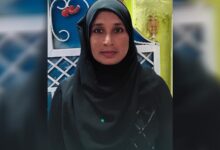 The image of of Rokhiya Begum, a Hyderabad woman stranded in Muscat.