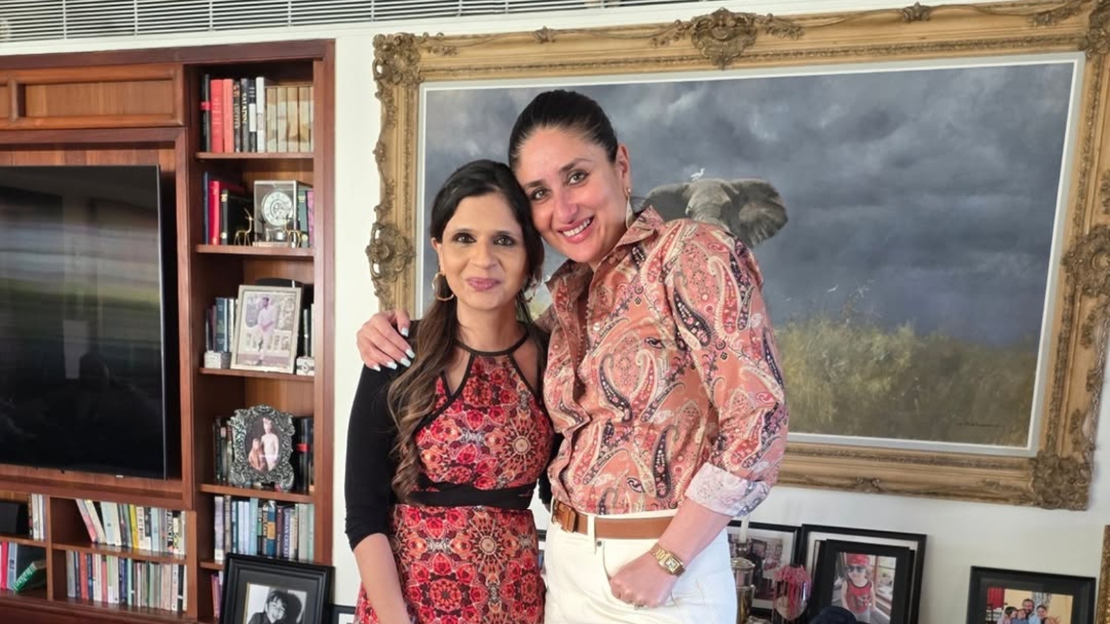 Saba Pataudi and Kareena Kapoor Khan