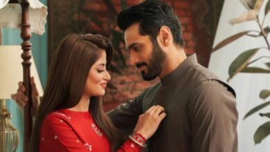 Sajal Aly and Wahaj Ali