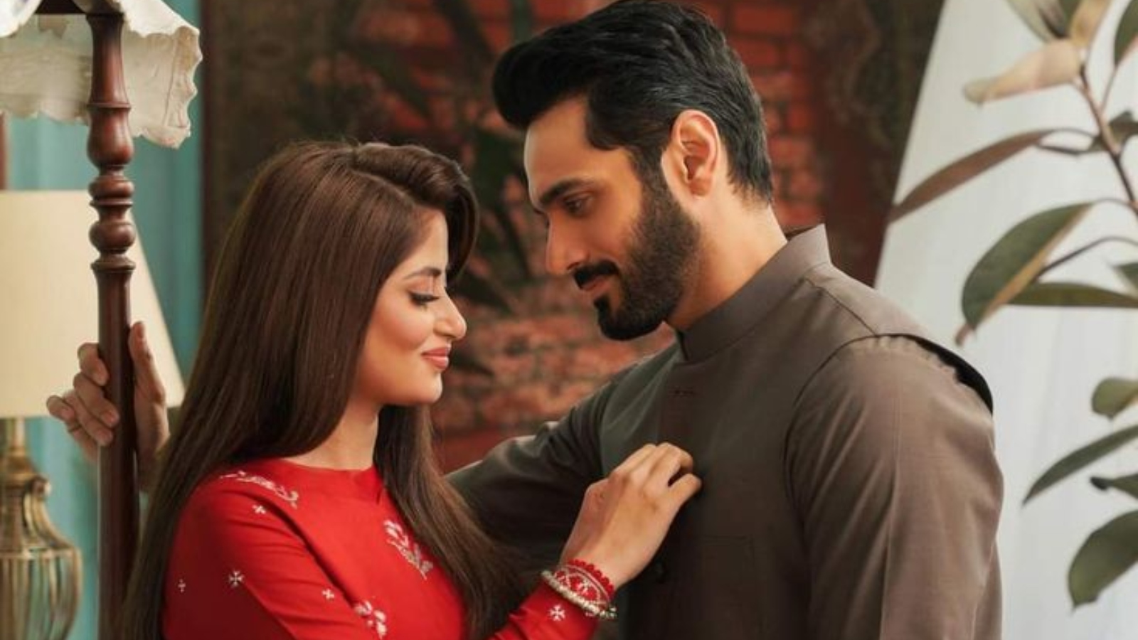 Sajal Aly and Wahaj Ali