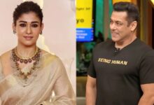 Nayanthara and Salman Khan