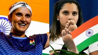 Sania Mirza emotional after controversy over Indian flag, highlighting national pride and patriotism.