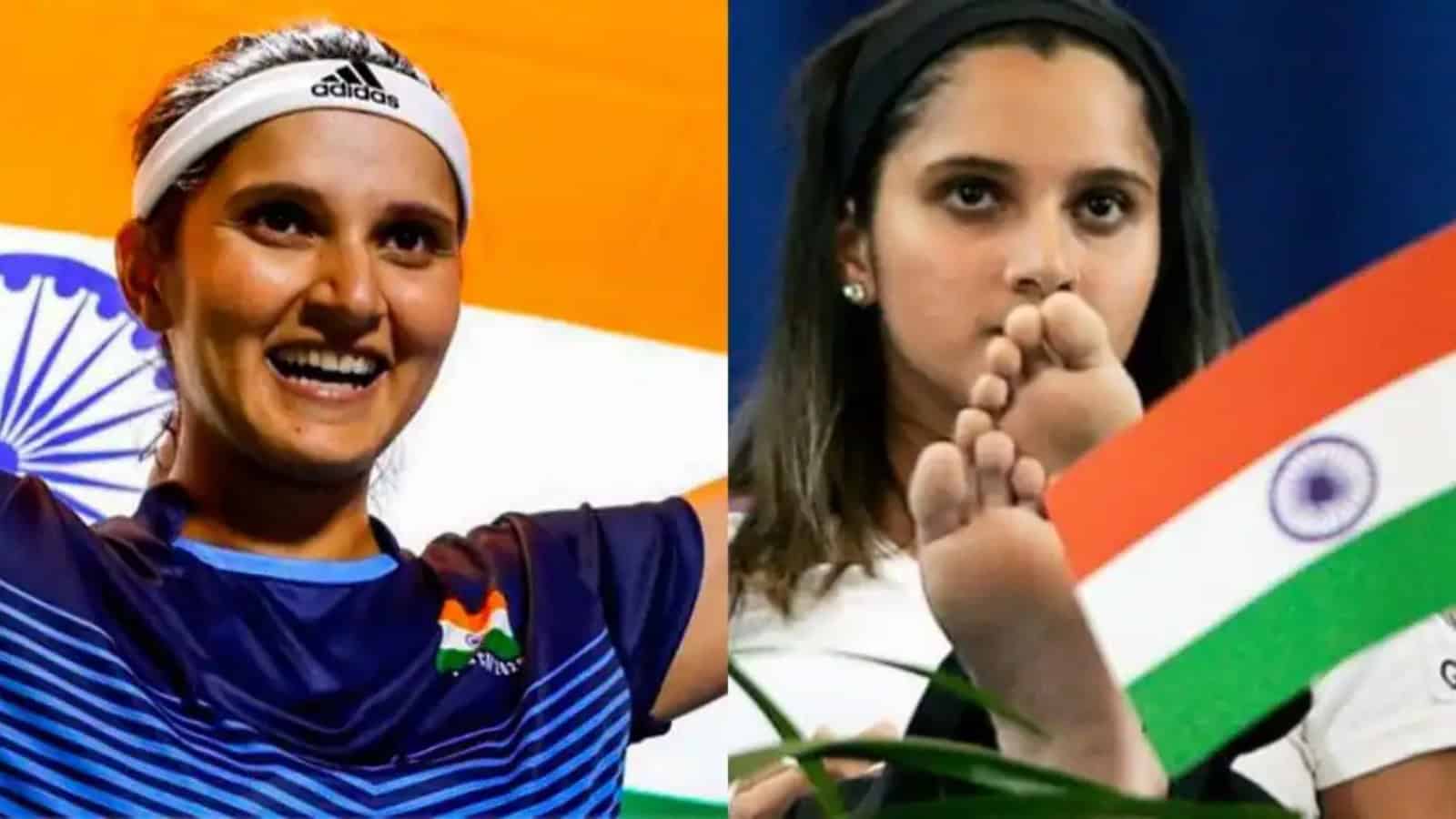 Sania Mirza emotional after controversy over Indian flag, highlighting national pride and patriotism.