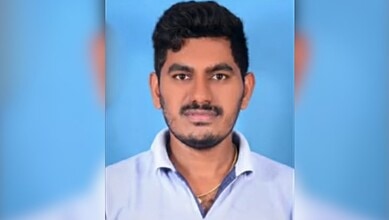 Man jumping into Hussain Sagar lake after emotional distress.