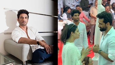 Sushant Singh Rajput and glimpse of Asha Bhosle's funeral