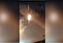 Drunken man attacks TGSRTC bus in Mahabubabad, sparks panic among passengers