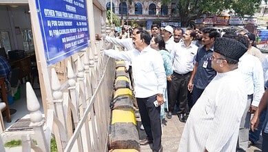 Telangana Tourism and Culture Minister Jupally Krishna Rao tours historical sites in Hyderabad with local MLAs