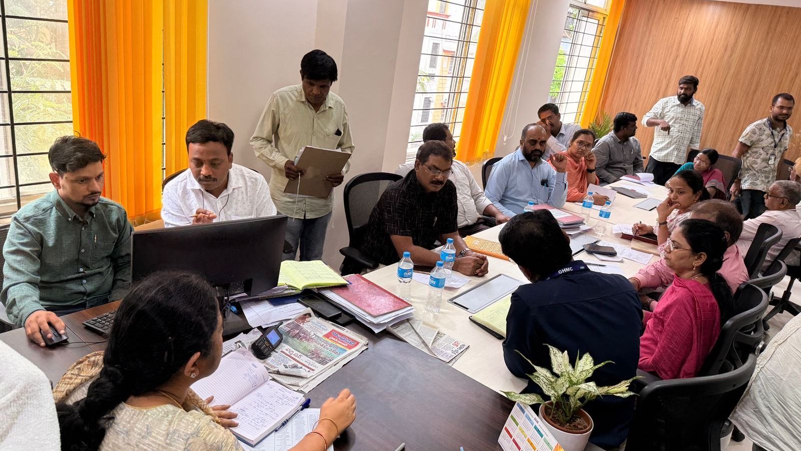 Telangana Vigilance Department's inspections across government offices in the (CURE) area on April 6, revealed several irregularities.