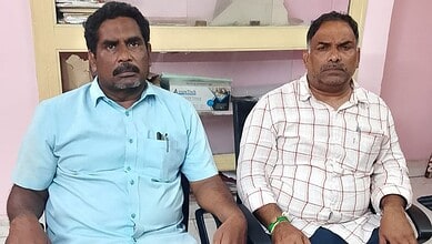Two men detained during raid at Warangal registration office over Rs 45 lakh bribery racket.
