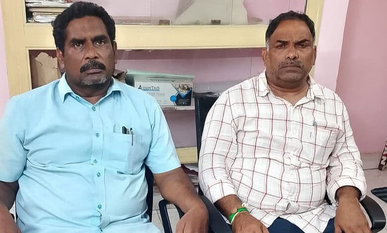 Two men detained during raid at Warangal registration office over Rs 45 lakh bribery racket.