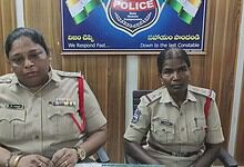 Two women police officers in Telangana accused of accepting a Rs 40,000 bribe. The incident highlights co.