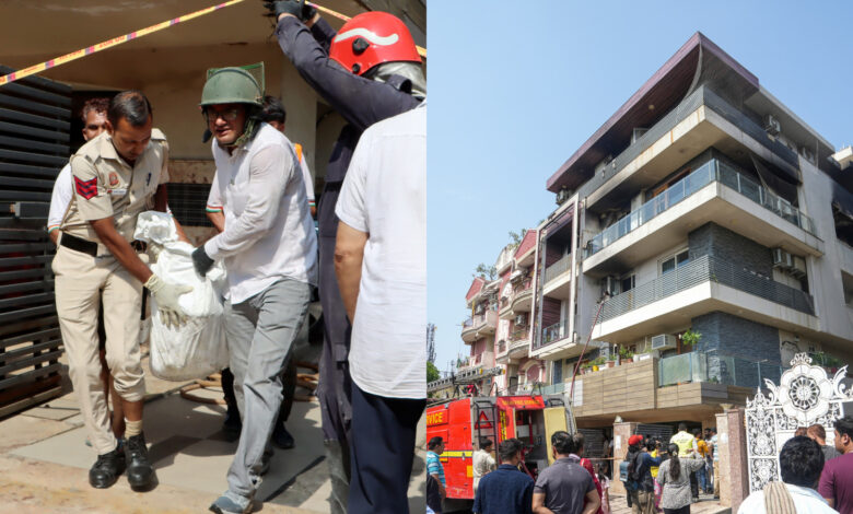 Delhi fire