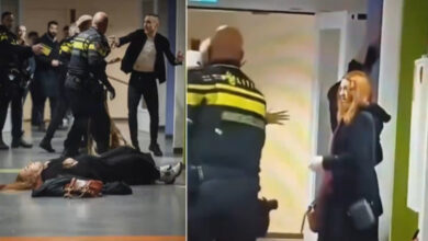 Dutch police use brute force against pregnant wife of Palestinian man